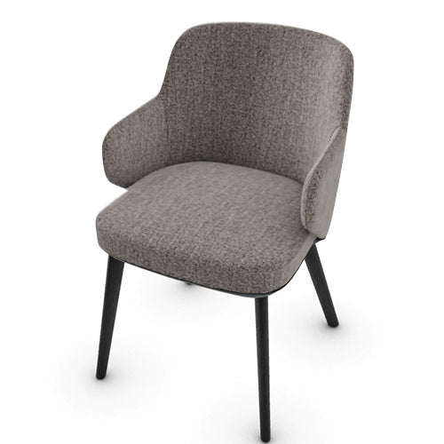 variant silla foyer de madera con brazos