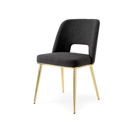 silla foyer de metal revival