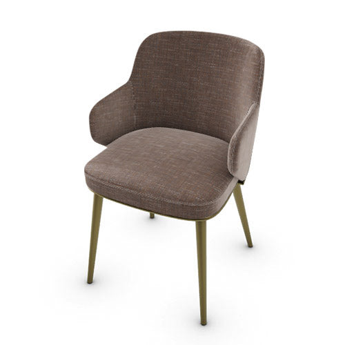 variant silla foyer de metal con brazos