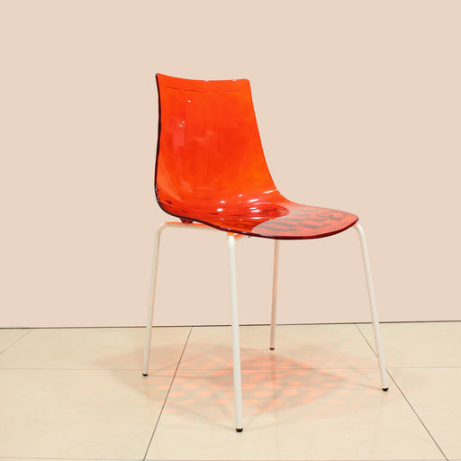 set de 6 silla ice naranja