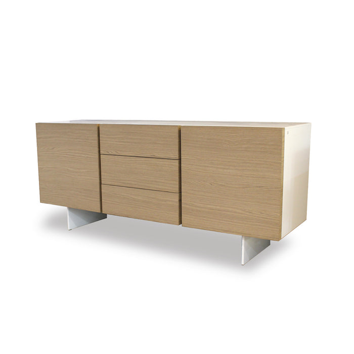 Buffet Sipario 3 puertas blanco natural